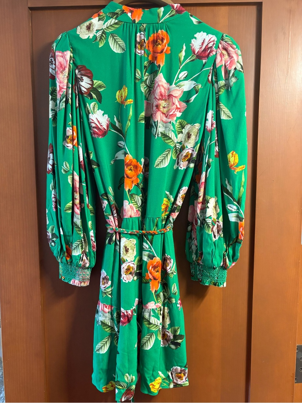 Alice + Olivia Antonette Floral Belted Minidress in Hamptons Floral Large | Sz 2 - Picture 10 of 11